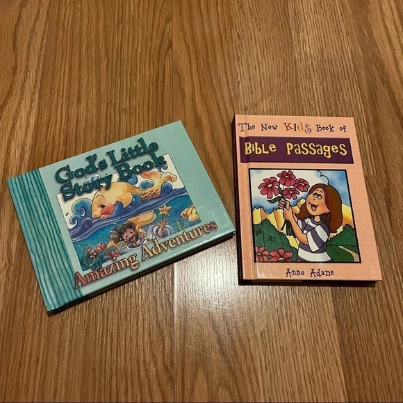 The New Kids Book of Bible People by Anne Adams / God’s Little Story Book - Picture 1 of 9